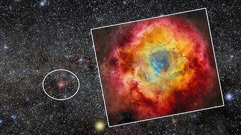 Zooming into the Rosette Nebula