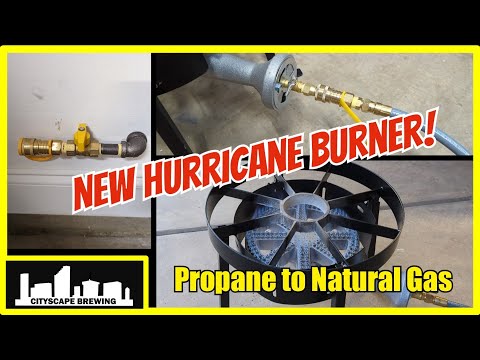 Hurricane 60,000 BTU Natural Gas Stove