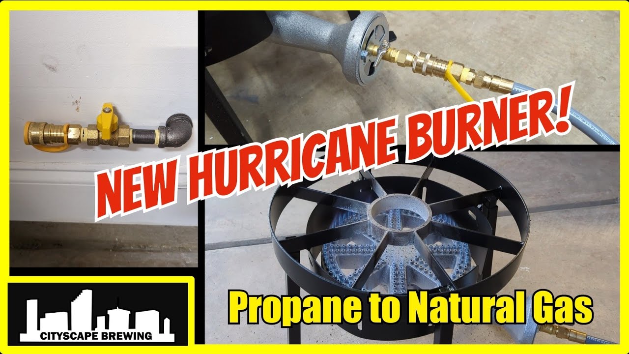 Hurricane 60,000 BTU Natural Gas Stove