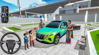 New Hyundai Tucson Car wash &amp; parking station–3d driving class Android games#cargame 