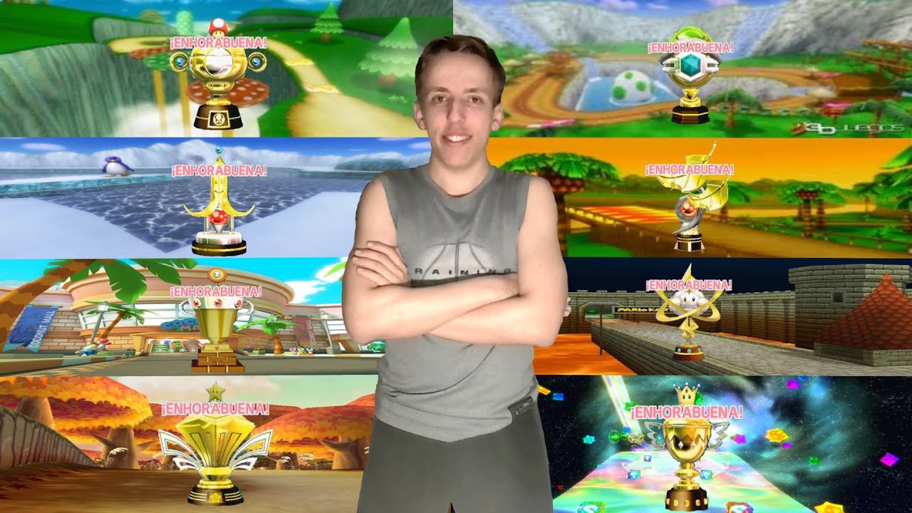 MEJORES MOMENTOS Y FAILS DEL RETO DE LAS COPAS MKWII!! 🏆