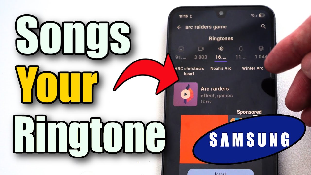 Samsung Galaxy Phone: How to Set Any Song as your Ringtone (Best Method ...