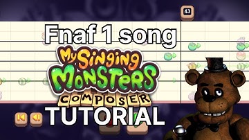 Fnaf 1 song | My Singing Monsters Composer tutorial