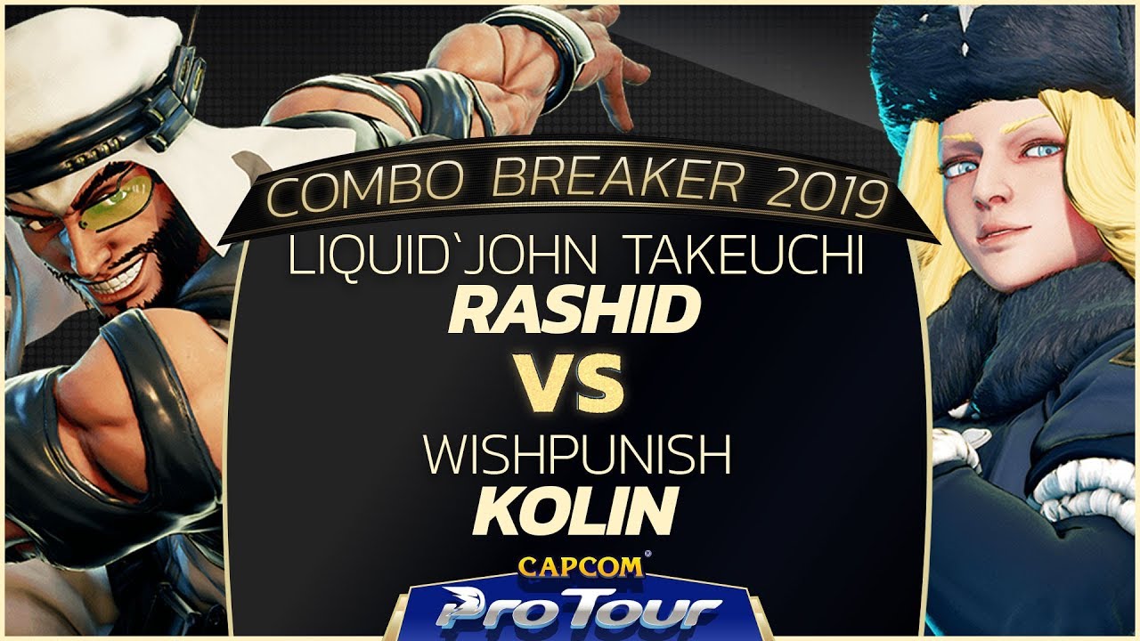 LIQUID`John Takeuchi (Rashid) vs WishPunish (Kolin) - Combo Breaker 2019 Day 2 Pools - CPT 2019