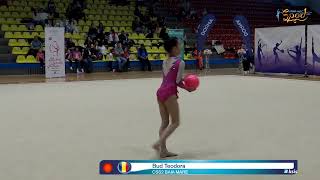 Bud  Teodora CSS2 BAIA MARE Junioare IV  Ball Cupa Prietenia Ediția XXVIII la Gimnastică Ritmică  Ba