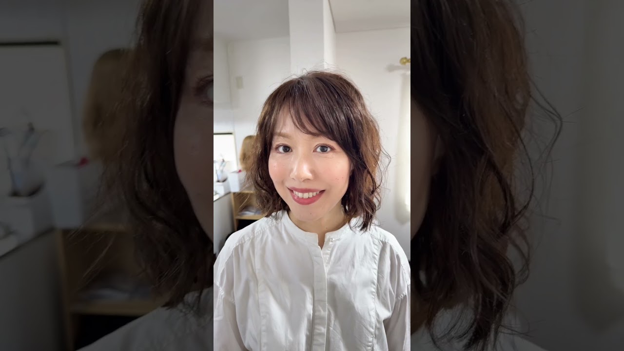 商品名:結べるすず 前髪ありパーマレースボブ 百合子ウィッグレミー人