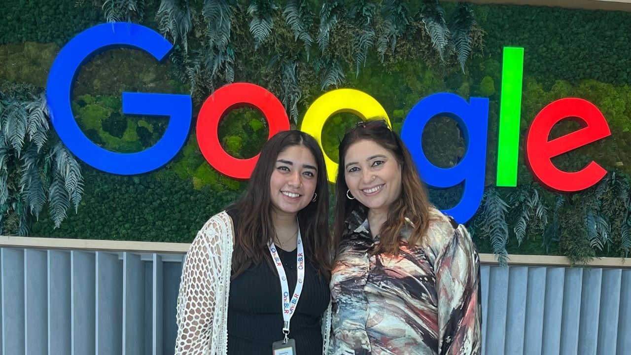 Google office tour with Mom | Mom in Bangalore | Deekshita Verma
