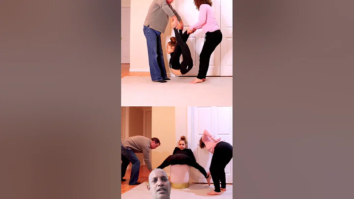 Insane Viral Flexibility TikTok | Anna McNulty & Parents #short #trending  #bio_kailash