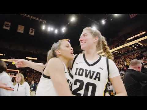Iowa Women's Basketball Does This Beautiful Sequence Without Caitlin Clark