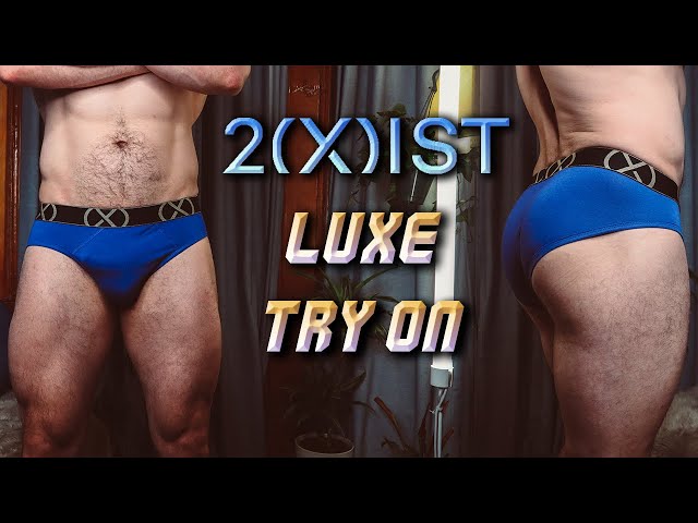 2XIST LUXE - Hip Brief Underwear Try On Review - 🍑 