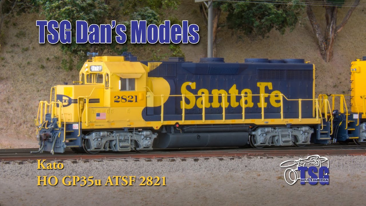 HO Scale DCC Kato EMD GP35U Custom Painted Dan's Models