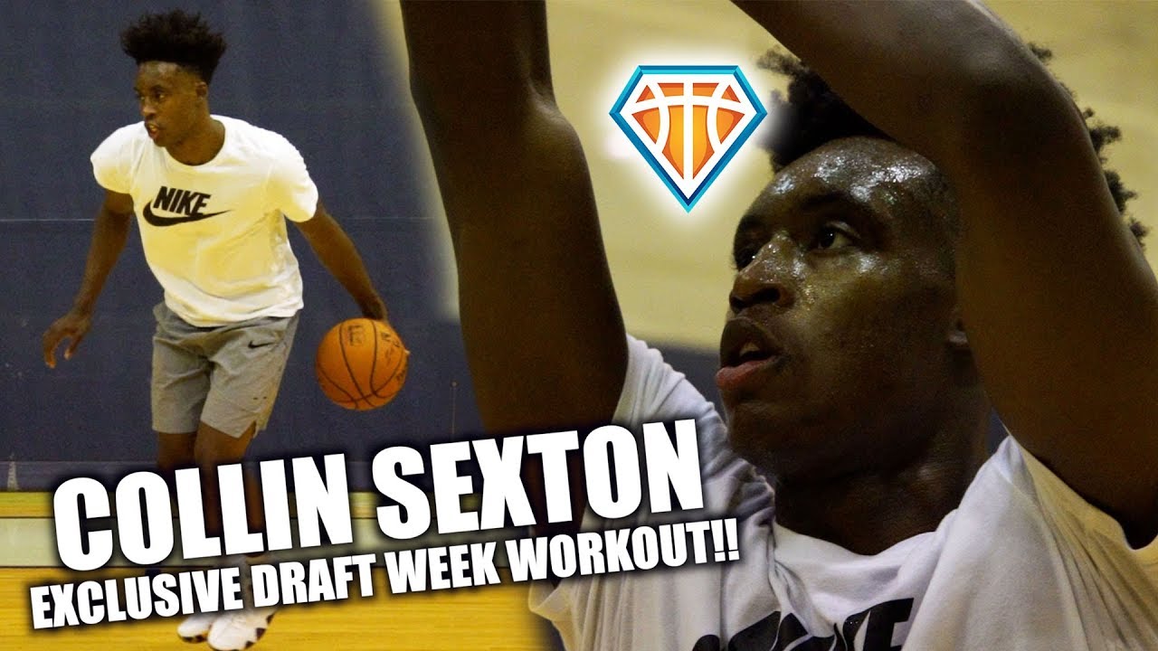 CLEVELAND CAVALIER Collin Sexton DRAFT WEEK Workout!! | YOUNGBULL is READY FOR SUMMER LEAGUE