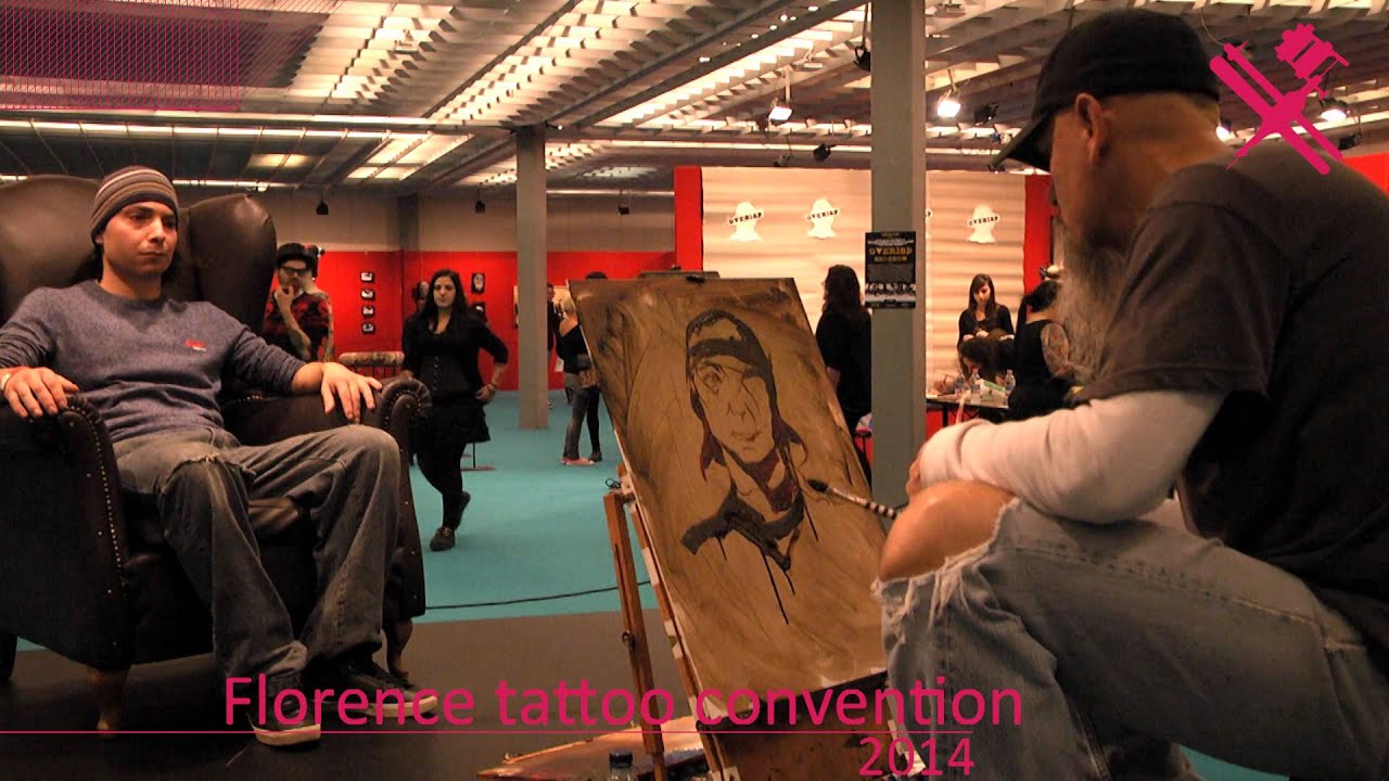 MICHAEL HUSSAR!! FLORENCE TATTOO CONVENTION 2014