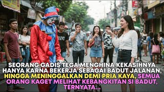 Download Lagu Gadis ini hina pacarnya di depan umum hanya karena seorang badut jalanan,   Badut itu ternyata.. MP3