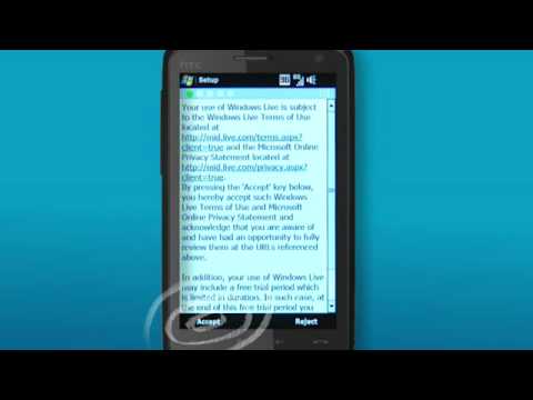 How to - Set up webmail on your HTC Touch HD connected to Telstra