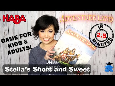 Adventure Land Board Game - Stella's Short and Sweet