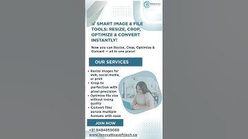 Smart Image & File Tools Resize, Crop, Optimize & Convert Instantly