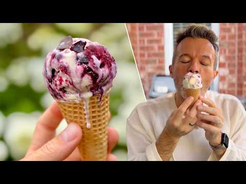 2-Ingredient Ice Cream in 3 Minutes! NO ICE CREAM MAKER needed!🤩