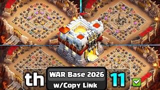 TOP 7 TH11 WAR BASE LINK 2026, TH11 ANTI 3 STAR WAR BASE, TH11 CWL BASE CLASH OF CLANS screenshot 3
