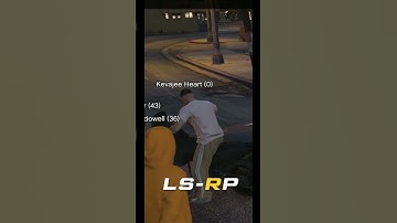 Hilarious GTA RP Fail: Bike Ram Gone Wrong with LSPD  #lsrp #lspd  #gta #gtarp #gtav #gta5 #fail