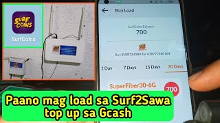 Paano mag load sa Surf2Sawa | Paano mag Top up sa Gcash | SurfCoins na Application screenshot 2