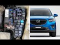Locatie si explicatie (schema) tablou sigurante si relee Mazda CX-5 (2012-2017)
