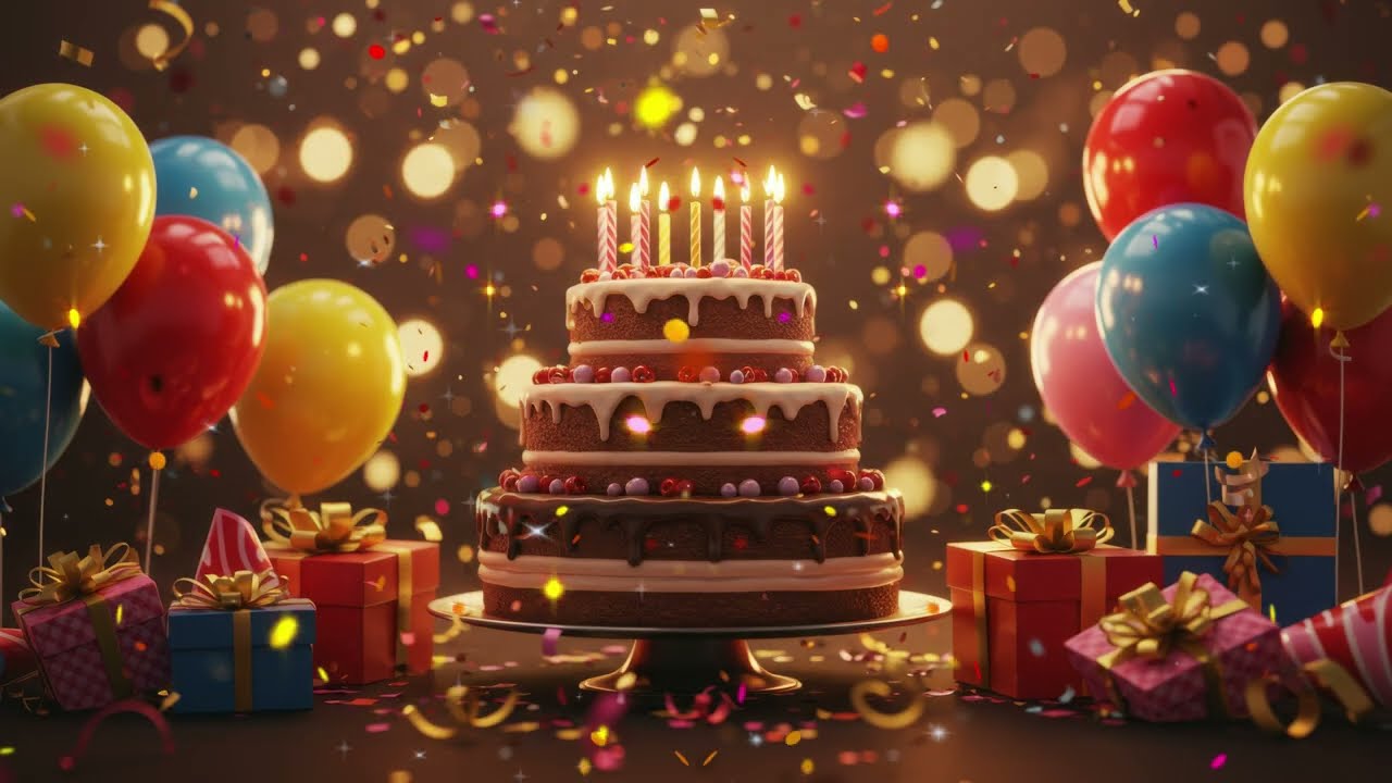 🎂 Best Happy Birthday Countdown Remix 2025 – Happy Birthday To You 🎉