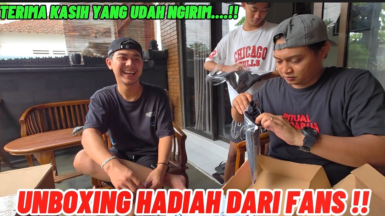 DAPAT HADIAH DARI FANS !!LANGSUNG KITA UNBOXING