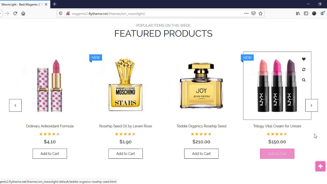Best Magento Theme For Cosmetics & Accessories || SM Moonlight - YouTube