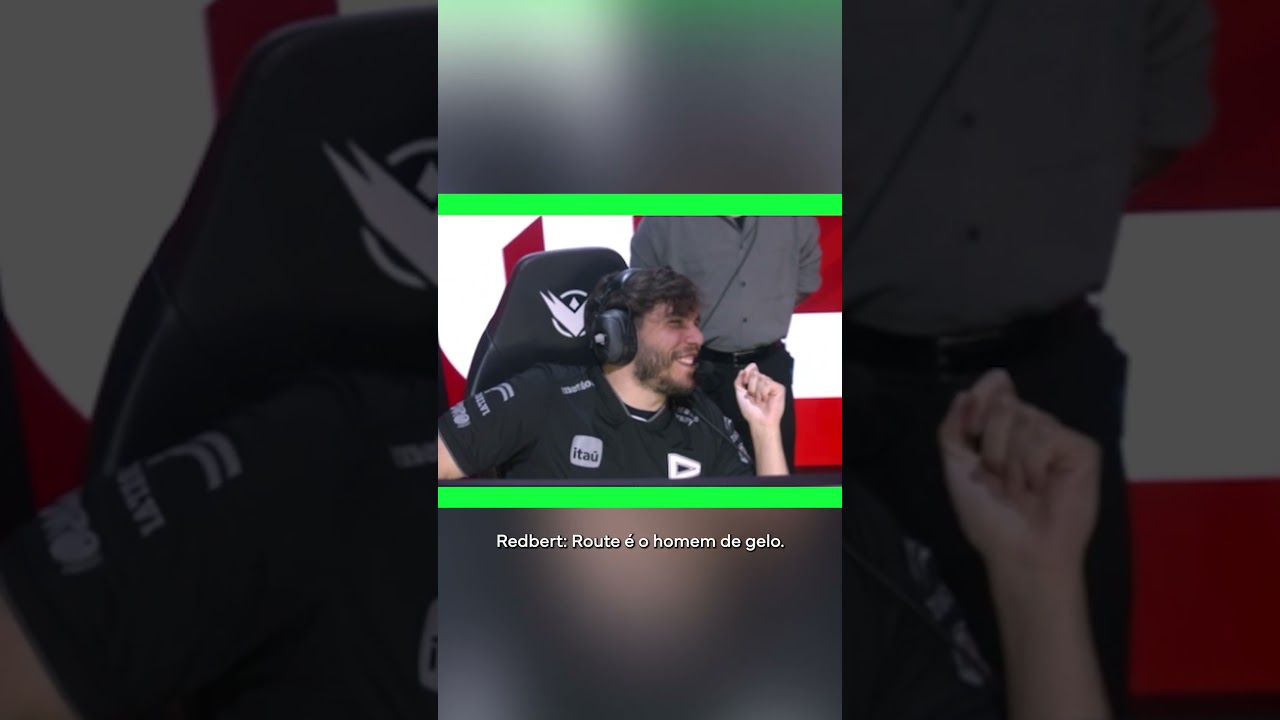 O Route é frio demais pra comemorar um Penta Kill 😂 