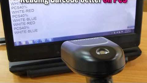 Marson MT7950 Laser Barcode Scanner Demonstration