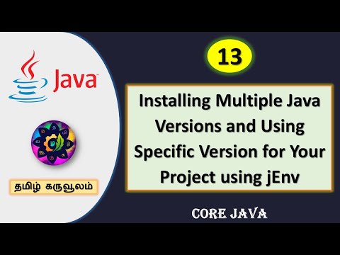 Installing Multiple Java Versions and Using Specific Version for Your Project using jEnv | Tamil