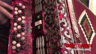 La vida prestada - Los Amables del norte (instruccional de acordeon)