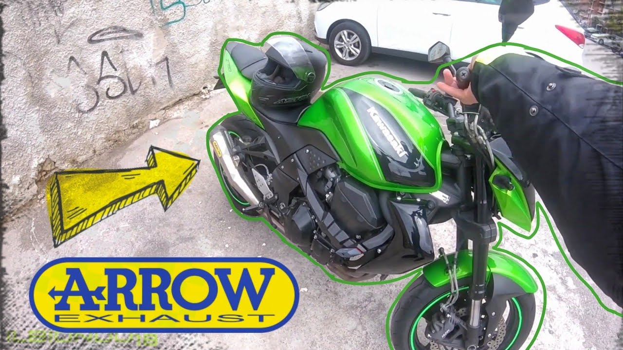 scarico arrow kawasaki z750