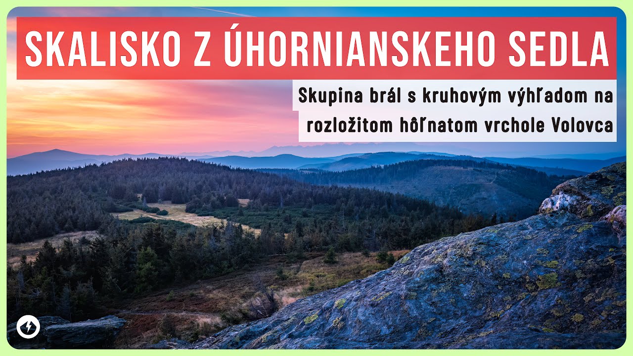 Skalisko z Úhornianskeho sedla
