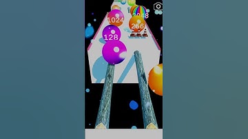 Color Bump Ball 2048 #shorts (part 1) Ti٩12k