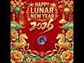 HAPPY CHINESE NEW YEAR 2026! 