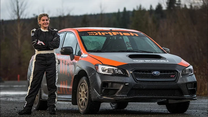 Female Rally Driver in Training - Janette Ewen