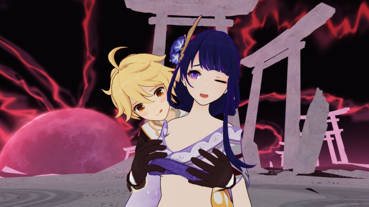 Raiden vs. Aether | Genshin Impact MMD