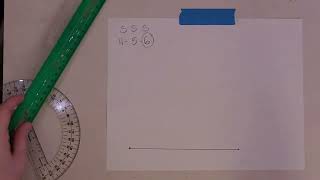 Constructing Triangles - SSS Triangle