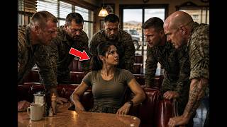 Five Men Cornered a Woman in a Roadside Diner — 15 Seconds Later, They Learned She Was a Navy SEAL