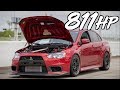 811HP Evo X DOMINATES the Competition!