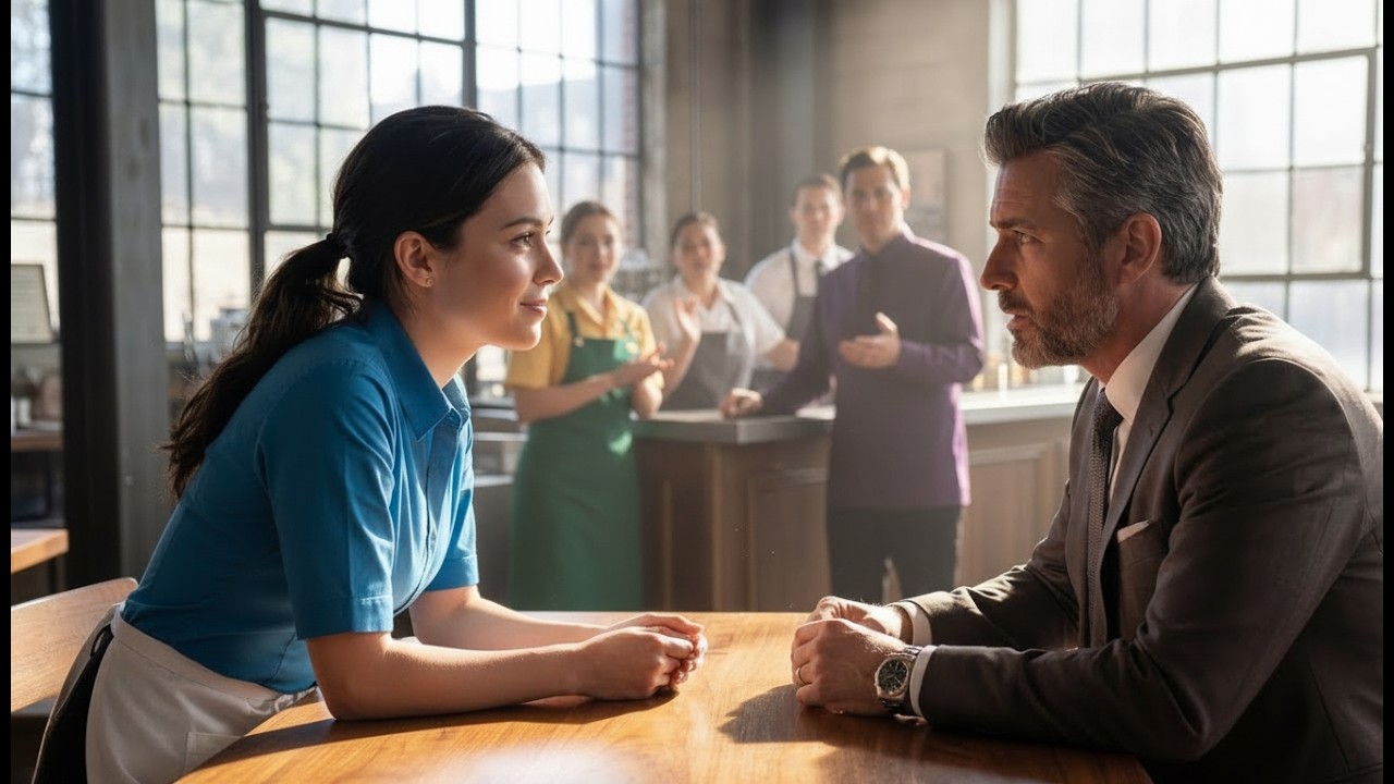 O Magnata Estrangeiro Estava Incompreendido… Até Que A Garçonete Surpreendeu Ao Falar Seu Idioma