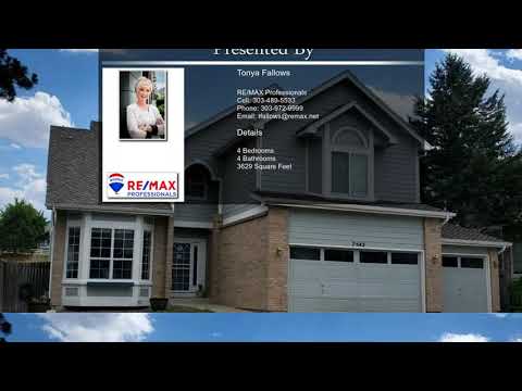 7542 Powderhorn Drive, Lone Tree, CO home video tour