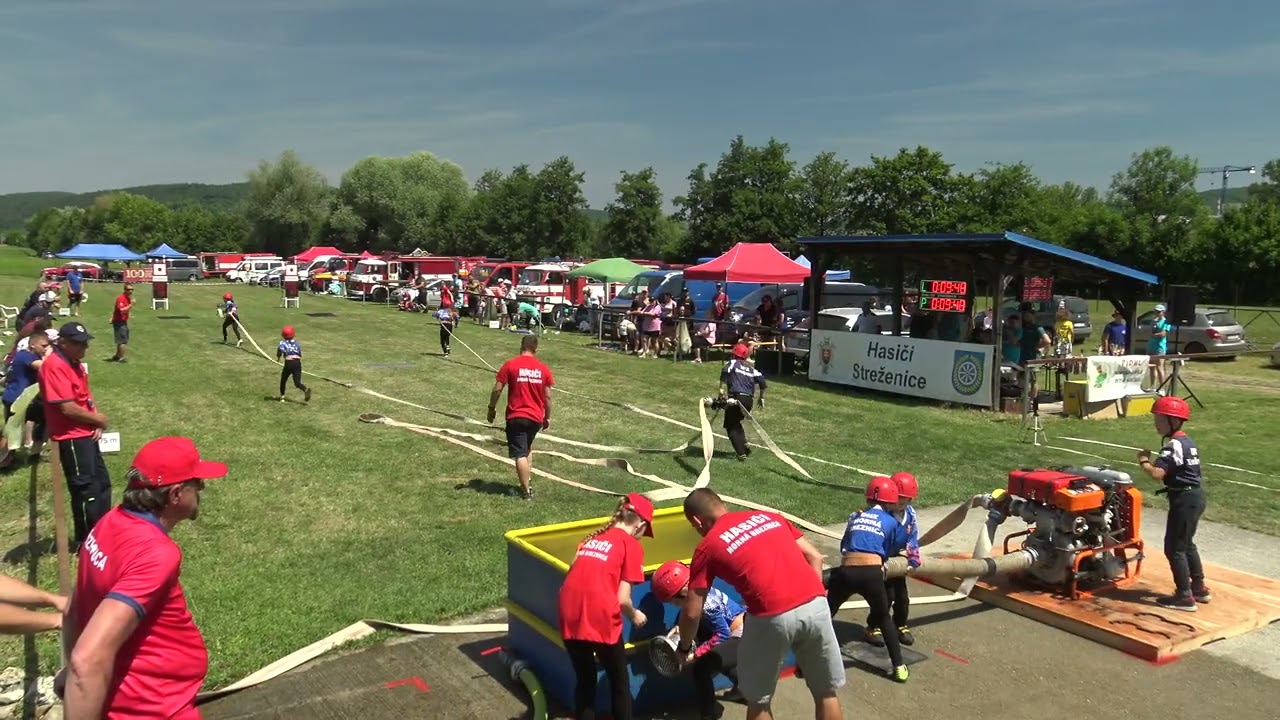 Horná Breznica kinder │ Detská hasičská súťaž Streženice 22.6.2025
