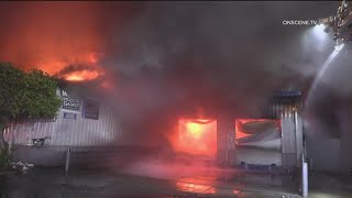 Three Alarm Fire Rips Through Family-Owned Business In National City