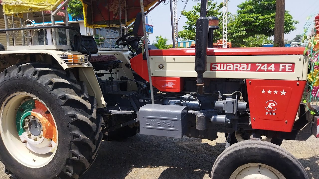 Swaraj 744 FE Tractor for sale Model 2018 🚜 - YouTube