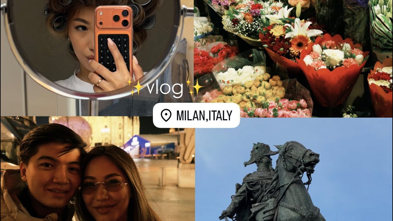 VLOG: ПЕРВЫЙ ГОРОД НАШЕГО ПУТЕШЕСТВИЯ - MILAN🇮🇹