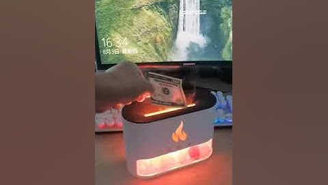 2023 New Arrival Flame Aroma Diffuser Humidifier for your relaxation life #shorts #short #viral