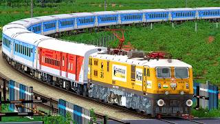 TRAIN CROSSING HIGH SPEED IN RAILROAD | BUMPY RAILROAD | Train Simulator | Railwork | NTG GAMING screenshot 5